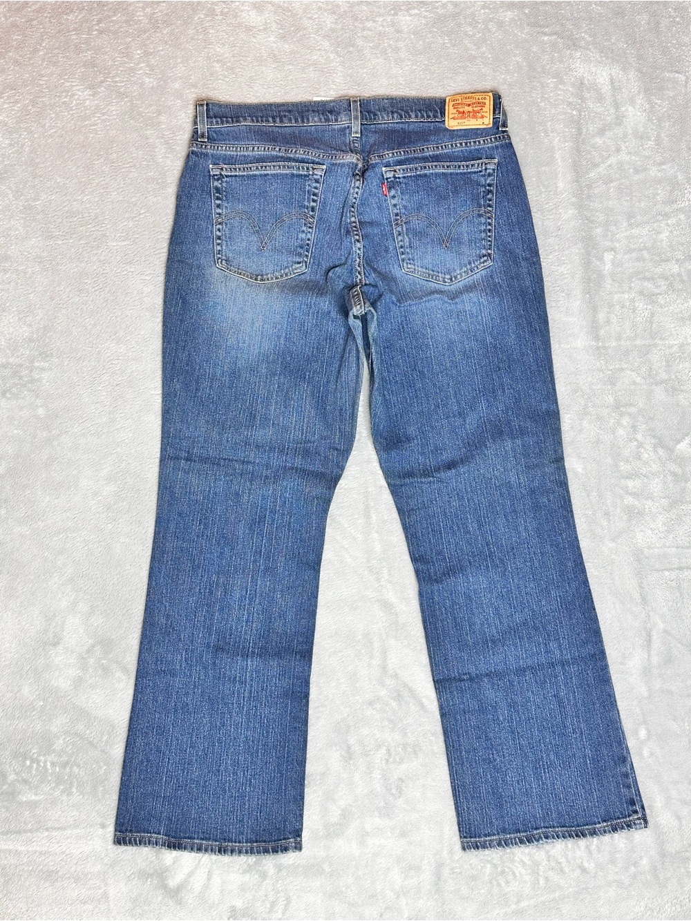 Levi’s 515 Bootcut Jeans Women 20 M blue denim plus size stretchy